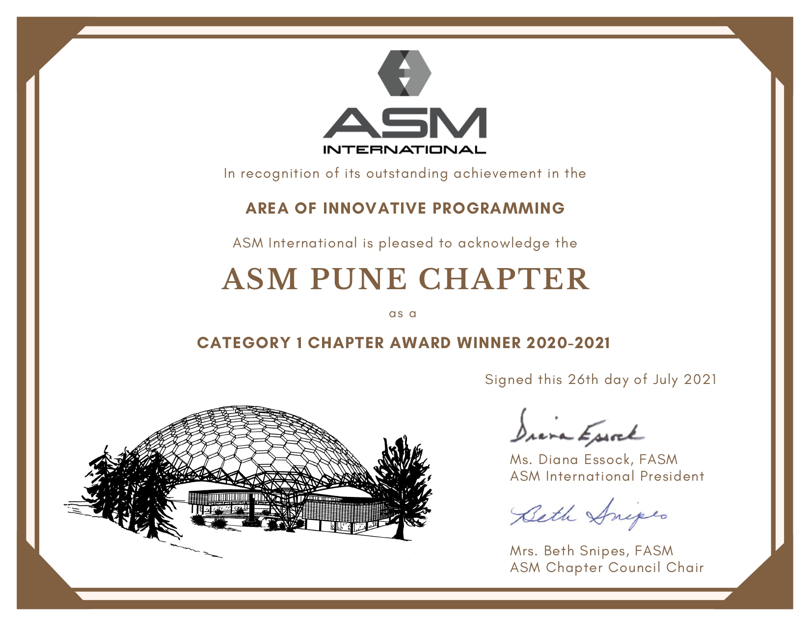 Area Of Innovative Programming